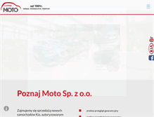 Tablet Screenshot of moto.com.pl